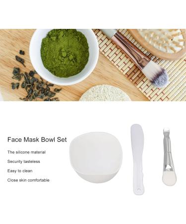 Soft Face Mask Mixing Bowl Set DIY Portable Spatula Soft Brush for DIY Masks - Buy Online on SooperMarket.com