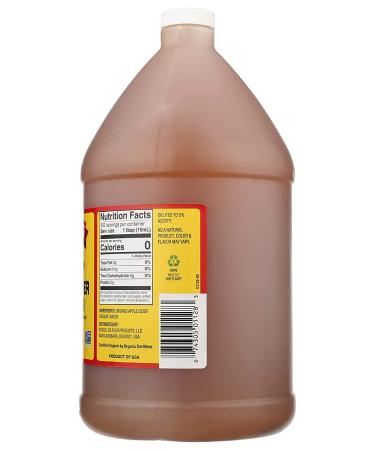 Bragg Organic Apple Cider Vinegar with the Mother - USDA Certified, Raw & Unfiltered, 1 Gallon - Buy Online on SooperMarket.com