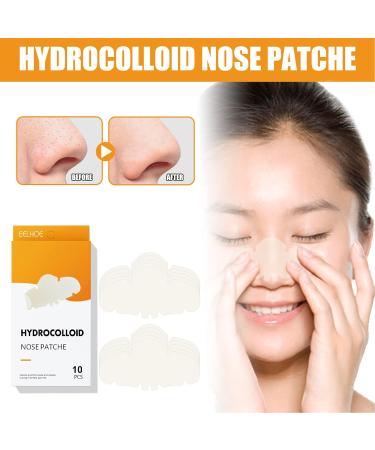 10pcs Hydrocolloid Blackhead Removal Patches | Deep Cleansing Pore Strips for Face, Nose, and Pores | Dermatologist Approved | Overnight Use - Buy Online on SooperMarket.com