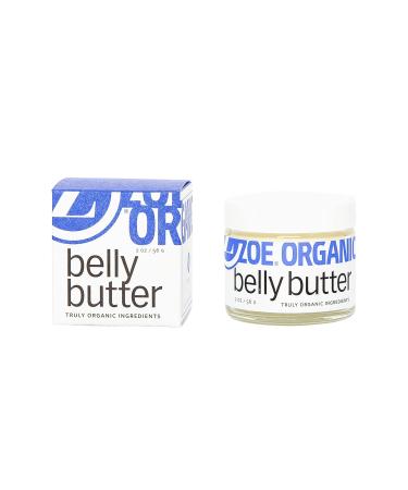 Zoe Organics Belly Butter | Organic Stretch Mark Treatment for Pregnancy | Enhance Skin Elasticity (2 oz - Buy Online on SooperMarket.com
