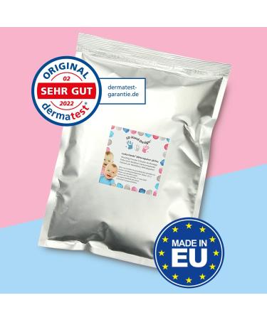 Lucky Hands Baby Hand & Foot Plaster Print Set | Made in EU | Fast Impact Alginate | Perfect Gift for Mother's Day (0-6 Months 2-3 Models) - Buy Online on SooperMarket.com