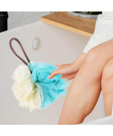 Buy NOLITOY 5pcs Adults Loofah Sponges - Bath Scrubbers & Shower Body Wash Accessories for Optimal Cleanliness | International Shipping Available - Buy Online on SooperMarket.com