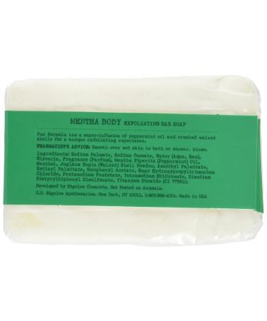 C.O. Bigelow Mentha Body Exfoliating Bar Soap 7.0 oz - Refreshing Exfoliant for Soft Skin | Buy Internationally - Buy Online on SooperMarket.com