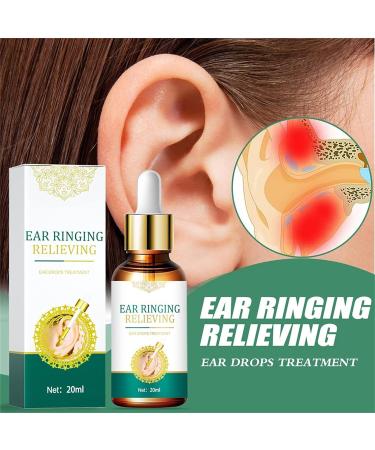 Tinniclear Ear Drops - Natural Organic Tinnitus Relief (2pcs) - Buy Online on SooperMarket.com