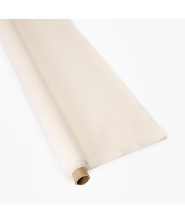 Fredrix Raw 568 Cotton Canvas Roll, 53 Inches by 3 Yards, 1 Roll