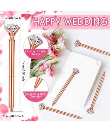 24 Pack Bridesmaid Proposal Gifts: Hair Scrunchies, Makeup Mirror, Love Knot Bracelets, Diamond Pens | Wedding Bridal Party Accessories - Buy Online on SooperMarket.com