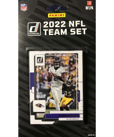Baltimore Ravens 2022 Donruss Factory Sealed Team Set with a Rated Rookie Card of Kyle Hamilton plus 4 others