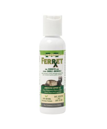 Marshall Pet Products Natural Veterinary Formula Ferret RX Homeopathic Upper Respiratory Relief Supplement, for Ferrets and Small Animals, 2 oz