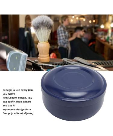 Tmishion Men's Shaving Soap Bowl - Dark Blue Wide-Necked Plastic Foam Cup for Cream Shaving & Grooming Essentials - Buy Online on SooperMarket.com