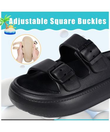 Sistke Children's Flip-Flop Slippers | Summer Bathing & Shower Slides for Girls | Black 27/28 EU Beach Sandals - Buy Online on SooperMarket.com