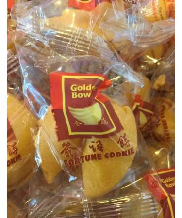 Golden Bowl 30 Individually Wrapped Traditional Fortune Cookies - Buy Online on SooperMarket.com
