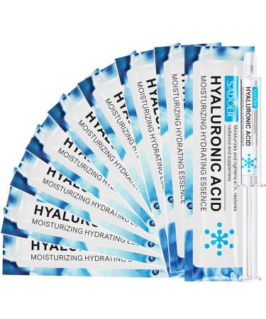 Hyaluronic Acid Serum Deep Hydrating & Moisturizing Brightening Face Serum for Dark Spots Repair Facial Acne Relief Dry Skin Shrink Pore Essence Glycerol Non greasy Daily Skin Care Products-0.35oz(Hyaluronic Acid Serum)