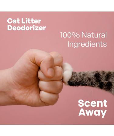 SCENT AWAY Cat litter Deodorizer Litter Box Odor Eliminator | Fragrance Free Cat Litter Deodorizer with ACTIVE CARBON | Eliminates Cat Odors and Smells to Keep Your Home Fresh and Clean (Pack of 1) 310.52 ml (Pack of 1) - Buy Online on SooperMarket.com