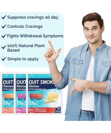 Quit Smoking with 3-in-1 Patches (8 Weeks Kit) - 60 Count - Buy Online on SooperMarket.com
