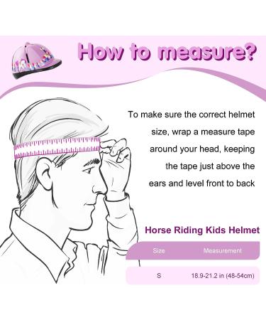 Xiaozxwlhq Adjustable Kids Equestrian Helmet - Small Pink | Horse Riding Protective Gear - Buy Online on SooperMarket.com