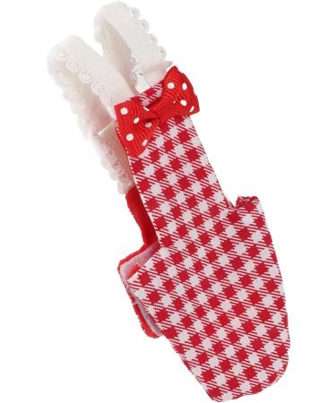 Buy Entatial Parrots Pilot Suit - Red Grid Waterproof Bird Tights for ARA & Budgies (L) - Perfect for Pet Protection - Buy Online on SooperMarket.com