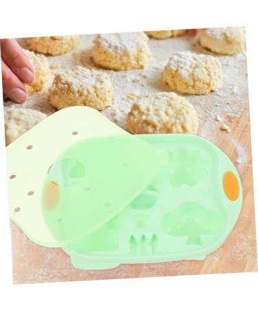 OUNONA 5pcs Baking Tools Mold for Baby Food Silicone Baby Food Molds Professional Silicone Mold DIY for Food Baby Food Silicone Mold Silicone Molds Milk Silica Gel Jelly Infant Products 15X12X3cmx5pcs Greenx5pcs - Buy Online on SooperMarket.com