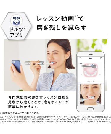 Panasonic EW-DP56 Doltz High Grade Bluetooth Electric Toothbrush (Silver) | 2022 Model | Japan Import - Buy Online on SooperMarket.com
