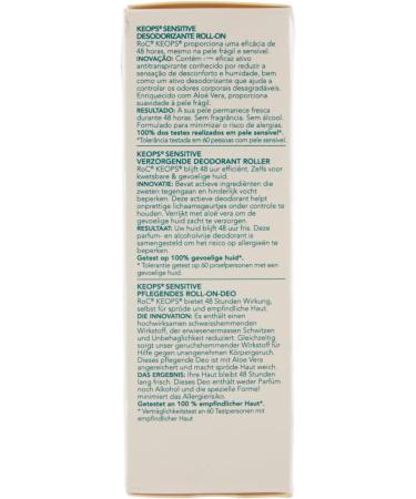 RoC Keops Fragile Skin Care Roll-on 30ml - Gentle Protection for Delicate Skin - Buy Online on SooperMarket.com
