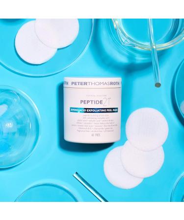 Peter Thomas Roth Peptide 21 Amino Acid Exfoliating Peel Pads - 60 Count - Buy Online on SooperMarket.com