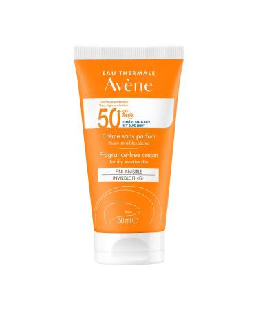 Avene Sun Cream SPF 50+ Fragrance Free 50 ml
