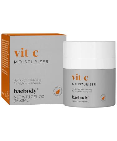 Baebody Vitamin C Moisturizer 1.7 fl oz - Brightening & Hydrating Face Cream - Buy Online on SooperMarket.com