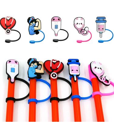 Uncles Straw Tips Cover Straw Covers Cap for Reusable Medical Straw Cap Straw Protector Party Gifts Portable Straw Tips Caps 3 - Buy Online on SooperMarket.com