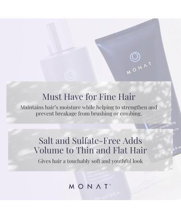 MONAT Renew Duo - Hydrating Shampoo & Conditioner Set for All Hair Types | Silicone-Free Infused with Rejuveniqe Oil | International Shipping Available - Buy Online on SooperMarket.com