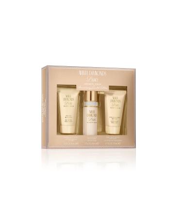 Elizabeth Taylor White Diamonds Legacy 3 Piece Fragrance Gift Set Perfume for Women