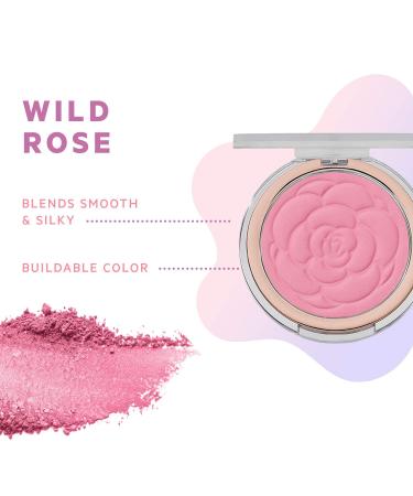 Flower Beauty Flower Pots Powder Blush - Smooth & Silky Skin Tone Enhancing Soft Satin Finish Makeup (Wild Rose) - Warm Wildrose - 1 Count - Buy Online on SooperMarket.com