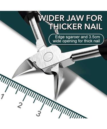 Professional Heavy Duty Thick Toe Nail Clippers Plier Cutters Dead Skin Steel Trimmer Steelr Pedicure Toenail - Buy Online on SooperMarket.com