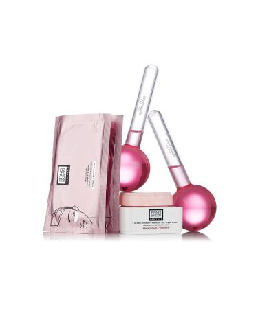 Erno Laszlo All Is Bright Set | Eye Depuffing Globes Hydrating Eye Masks & Gel Sleep Mask | Illuminate & Refresh | Reusable Gift Box for Perfect Skin - Buy Online on SooperMarket.com