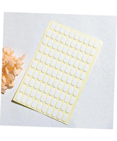 HAPINARY 6 Sheets Nail Pad Double-sided Tape Transparent Stickers Nail Stickers for Press Ons Nail Stickers for Nail Art Nail Art Stickers Nail Stand Stickers White Double Sided Tape - Buy Online on SooperMarket.com