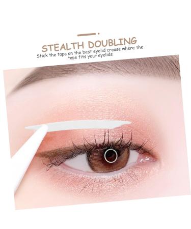 Beavorty 4 Sheets/200pcs Invisible Tape Double Sided Eyelid Tape Women Eyelid Tape Eyelid Sticker Tape - Buy Online on SooperMarket.com
