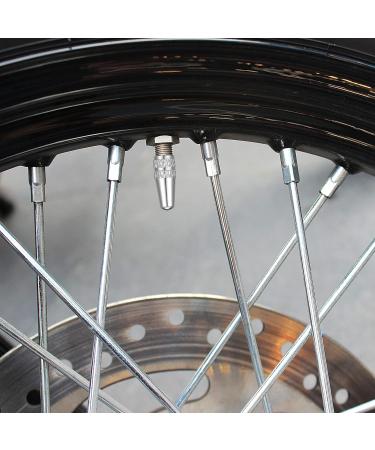 Sospiro 4-Piece Bicycle Presta Valve Caps | Aluminum Dust Protection Caps for Bike Tires | Durable Air Valve Cap Set - Buy Online on SooperMarket.com