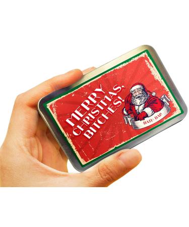 Gears Out Merry Christmas Btches Bath Bar - Funny Santa Soap | Novelty Chocolate Bath Soap for Women - Handcrafted in the USA - Buy Online on SooperMarket.com