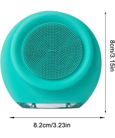DASHIELL Face Brush Cleanser - Electric Facial Brush Gentle Silicone Face Wash Brush Silicone Waterproof Face Brush for Birthdays Anniversaries Facial Cleansing Holidays Green - Buy Online on SooperMarket.com