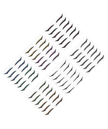 Cat Eye Makeup Double Eyelid Sticker: 36 Reusable Eyeliner and Lash Enhancer Stickers - Buy Online on SooperMarket.com