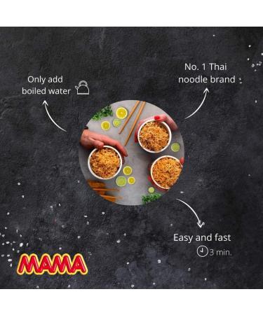 MAMA Instant Noodles Shrimp Tom Yum Flavour 90g Jumbo (Pack of 5) - Buy Online on SooperMarket.com