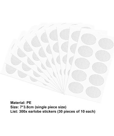 Worparsen 300Pcs Earring Protector Portable Detailed Earring Care Protector Decal for Female Multi - Buy Online on SooperMarket.com