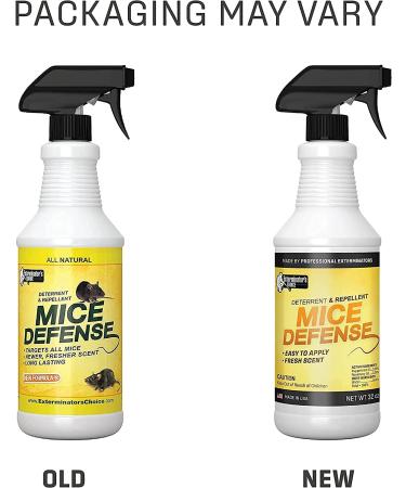 Exterminators Choice Mice Defense 32oz: Natural Mice Repellent with Peppermint Oil - Buy Online on SooperMarket.com