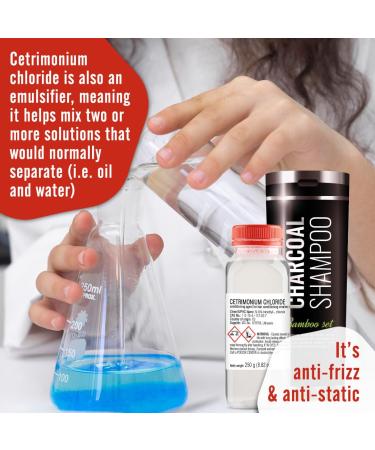 Cetrimonium Chloride 250g | Liquid Conditioning Agent for DIY Cosmetics & Hair Care Emulsions | 8.82 oz - Buy Online on SooperMarket.com
