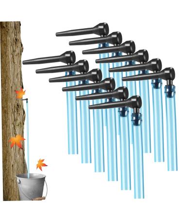 Maple Syrup Taps with 24in Tubes 12 Set Maple Syrup Tapping Kit Food Grade Non-Slip Maple Syrup Tapping Kit L-Shaped Tree Taps for Syrup Maple Syrup Supplies