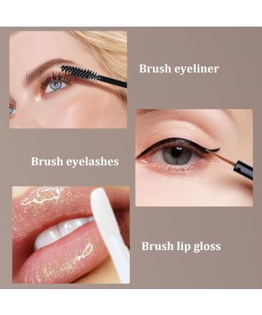 Empty Mascara Tube 3Pcs Mascara Tube and Wand 10ml Empty Lip Gloss and Eyeliner Tube Refillable Mascara Tubes Empty for Castor Oil - Buy Online on SooperMarket.com