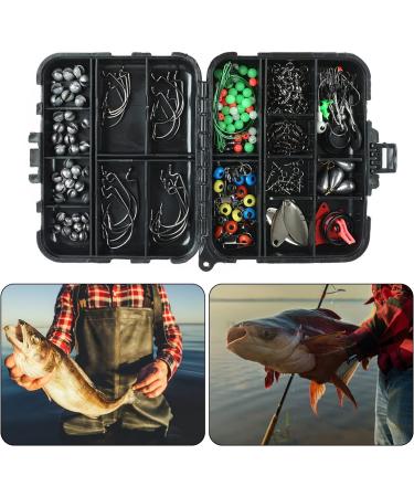 LIXADA 188-Part Fishing Accessory Set | Tackle Box Pliers Jig Hooks & More | 273 & 343 Accessories | International Shipping Available - Buy Online on SooperMarket.com