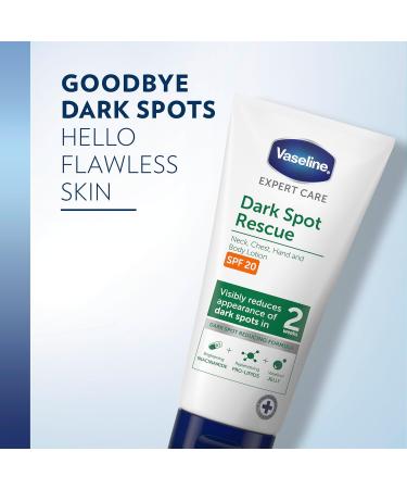 Vaseline Expert Care Dark Spot Rescue Hand and Body Lotion fights premature ageing with SPF 20 reduces appearance of dark spots on skin 2x 100 ml - Buy Online on SooperMarket.com