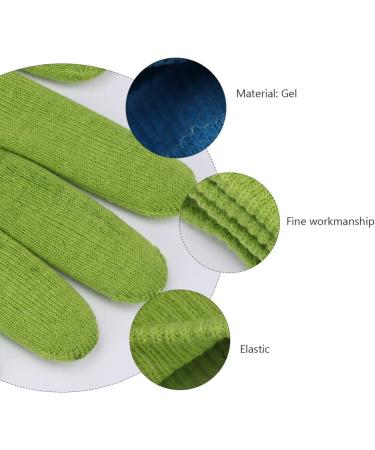 Moisturizing Gel Gloves for Dry Hands | Milists Spa & Beauty Care - 2 Pairs (Blue & Green) - Buy Online on SooperMarket.com