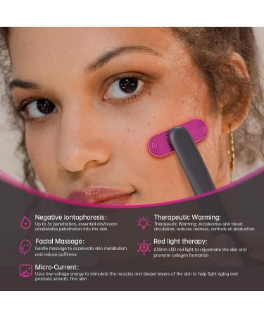 USUIE 4 in 1 Facial Device | Red Light Therapy for Face and Neck | Reduce Wrinkles | Anti-Aging Tools - Buy Online on SooperMarket.com
