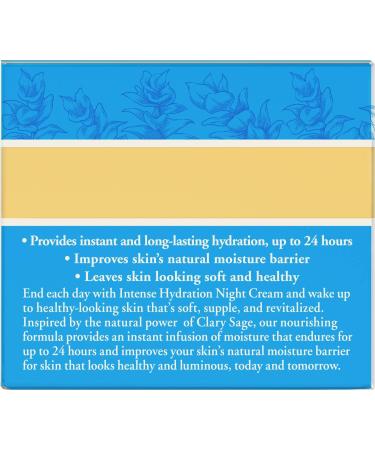 Burt's Bees Intense Hydration Night Cream 1.8 Oz - Moisturizing Night Lotion - Buy Online on SooperMarket.com