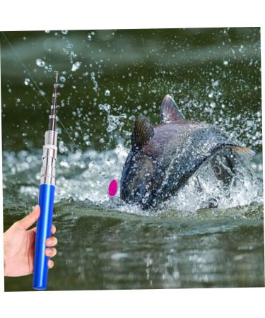 Jorzer Mini Abbey Fishing Rod - Sorty Rotating Wheel Winter Fishing Accessories Blue | International Shipping - Buy Online on SooperMarket.com